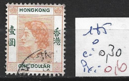 HONG KONG 185 Oblitéré Côte 0.30 € - Used Stamps