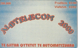 PHONE CARD ALBANIA  (E4.18.7 - Albanië