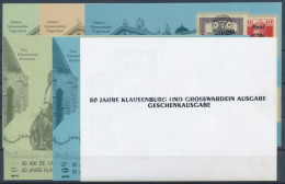 ** 2000/1-2abc Kolozsvár-Nagyvárad Erdélyi Kiadású Emlékívpár Sorozat, Ajándék Változat 6 Klf Emlékív Azonos Sorszámmal  - Other & Unclassified