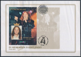 2001/18 In Memoriam Zámbó Jimmy Emlékív FDC-n - Autres & Non Classés