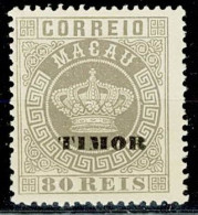 Timor, 1886, # 7a Dent. 13 1/2, MH - Timor
