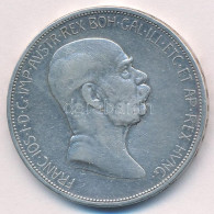 Ausztria 1908. 5K Ag "Ferenc József - Jubileum" T:VF,F Austria 1908. 5 Corona Ag "Franz Joseph - Jubilee" C:VF,F Krause  - Zonder Classificatie