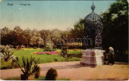 T2/T3 1910 Arad, Baross Kút A Parkban. Ingusz I. és Fia Kiadása / Well In The Park (EK) - Ohne Zuordnung