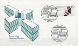 BRD FRG RFA - Europäisches Patentamt (Mi.Nr. 1088) 1981 - Illustrierter FDC - 1981-1990