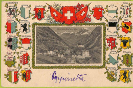 Ad5319 - SWITZERLAND Schweitz - Ansichtskarten VINTAGE POSTCARD - Wassen - 1904 - Wassen