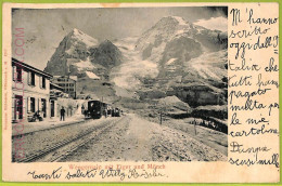 Ad5320 - SWITZERLAND Schweitz - Ansichtskarten VINTAGE POSTCARD-Wengernalp -1914 - Enge