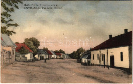 T2/T3 Enyicke, Abaúj-Enyiczke, Haniska (pri Kosiciach); Hlavná Ulica / Fő Utca Részlet / Main Street (EK) - Non Classés