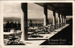 T2/T3 1932 Szliács, Sliac; Kúpelny Dom / Fürdő Szálloda / Spa, Bath, Hotel (EK) - Zonder Classificatie