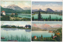 ** Tátra, Magas-Tátra, Vysoké Tatry; - 6 Db RÉGI Képeslap / 6 Pre-1945 Postcards - Zonder Classificatie