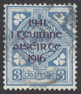 Ireland Sc# 119 Used (a) 1941 3p Overprint - Used Stamps