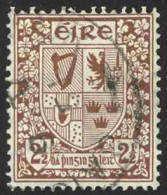 Ireland Sc# 110 Used (a) 1941 2-1/2p Chocolate Coat Of Arms - Used Stamps