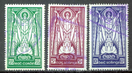 Ireland Sc# 121-123 Used (a) 1943-1945 St. Patrick And Paschal Fire - Used Stamps