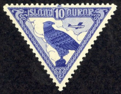 Iceland Sc# C3 MH (b) 1953 Gyrfalcon - Ungebraucht