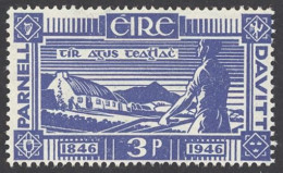 Ireland Sc# 134 MH 1946 3p Plowman - Unused Stamps