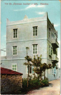 * T3/T4 1921 Jaffa (Tel-Aviv), Vue Du "Gymnase Israilite" / Jewish School (tear) - Non Classés