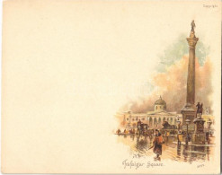 ** T1 London, Trafalgar Square, Litho (11,5 Cm X 9 Cm) - Non Classés