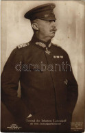 * T2/T3 General Der Infanterie Ludendorff Der Erste Generalquartiermeister. Gustav Liersch & C. 7748. (EK) - Non Classificati