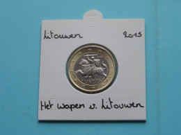 2015 - 1 Euro >> Het Wapen Van Litouwen ( Zie / Voir / See > DETAIL > SCANS ) LIETUVA ! - Lituanie