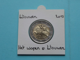 2015 - 2 Euro >> Het Wapen Van Litouwen ( Zie / Voir / See > DETAIL > SCANS ) LIETUVA ! - Litouwen