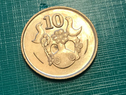 Münze Münzen Umlaufmünze Zypern 10 Cent 1990 - Zypern