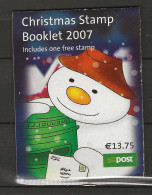 2007 MNH  Ireland, Booklet Christmas Postfris** - Libretti