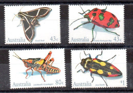 Australia Serie Nº Yvert 1202/05 ** INSEPTOS (INSECT) - Nuevos