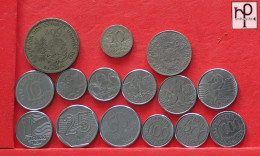 BRAZIL  - LOT - 15 COINS - 2 SCANS  - (Nº58011) - Collections & Lots