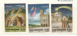 SAN MARINO - 2014 - NATALE - SERIE COMPLETA - NUEVOS - Unused Stamps