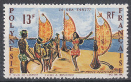 French Polynesia Polinesie 1966 Mi#62 Mint Hinged - Ongebruikt