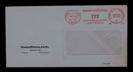 Gc8282 PORTUGAL EMA "Standard Electrica ITT Telecommunications Electronic" Sciences Publicitary Cover Industry Mailed - Computers