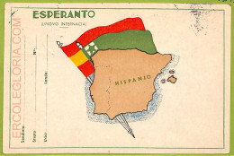 Ae9962 -  SPAIN -  VINTAGE  POSTCARD - ESPERANTO - 1960 - Esperanto