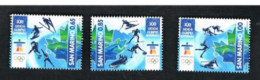 SAN MARINO - UN 2273.2275 -  2010 XXI OLIMPIADI INVERNALI A VANCOUVER (COMPLET SET OF 3 STAMPS, BY BF) - MINT** - Unused Stamps