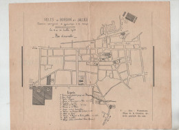 Bourgoin Jallieu 1936 Concours Interrégional De Gymnastique Et De Musique Plan D'ensemble - Non Classificati