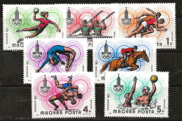 Hongrie 1980 N° Y&T : 429 à 435 ** - Unused Stamps
