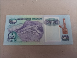 Billete De Angola De 500 Kwanzas, Año 1991, UNC - Angola