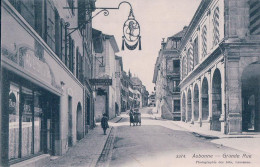 Aubonne VD, Grande Rue, Hôtel Au Lion D'Or (3374) - Aubonne