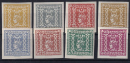 AUSTRIA 1921/22 - MNH - ANK 409-416 - Complete Set! - Unused Stamps