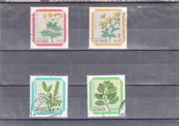 Portugal, Flores Regionais Dos Açores, 1981, Mundifil Nº 1533 A 1536 Used - Oblitérés