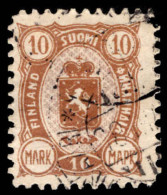 Finland 1889-94 10m Brown And Rose Fine Used. - Usati