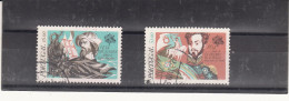 Portugal, Datas Da História De Portugal, 1984, Mundifil Nº 1676 A 1677 Used - Gebraucht