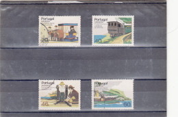 Portugal, Transportes Tipicos Da Madeira, 1985, Mundifil Nº 1730 A 1733 Used - Gebraucht