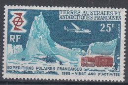 France Colonies, TAAF 1969 Yvert#31 Mi#50 Mint Hinged (avec Charniere) - Neufs