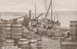 U.K. - Scotland - Shetland - Lerwick, Fishing Station  - Vintage Postcard - Shetland