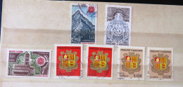 Andorra 1978 - 2002 Arms Mountain EUROPA CEPT Church - Gebraucht