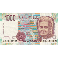 Billet, Italie, 1000 Lire, 1990-1994, KM:114c, SUP - 1000 Lire