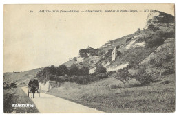 Haute Isle (95) Chantemerle , Route De La Roche Guyon , Non écrite 1900/1910 - Haute-Isle