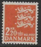 DINAMARCA ESCUDO 1967 Yv 468 MNH - Neufs