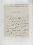 Avocat Didier Saint Jean D'Arves Servante Fâchée Berger Née Rullaud Rulland  1838 - Unclassified