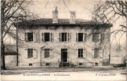 87. HAUTE-VIENNE - SAINT-LAURENT SUR GORRE. La Gendarmerie. - Saint Laurent Sur Gorre