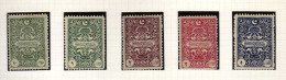 Turquie - (1923) -  Timbres-Taxe - Neufs* - Timbres-taxe